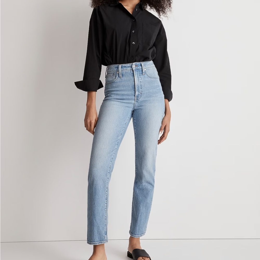 Madewell “The Perfect Vintage Jean” light wash